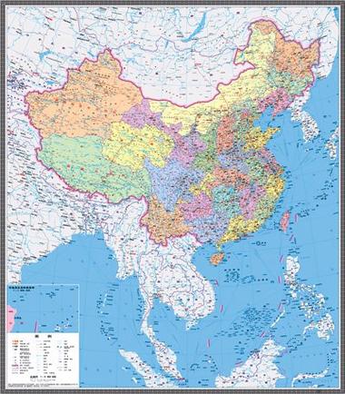地图中国高清图片