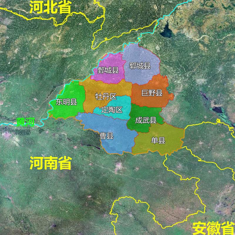 山东菏泽有几个县