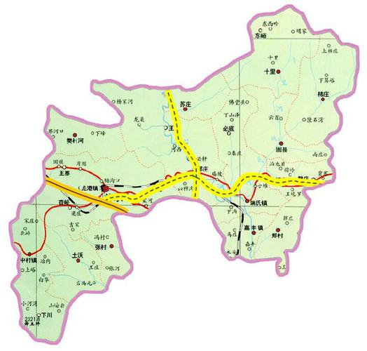 山西省沁水县各乡镇地图