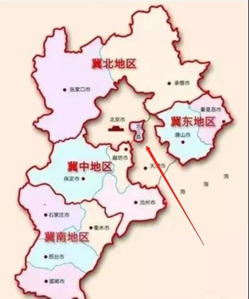 廊坊北三县地图全图