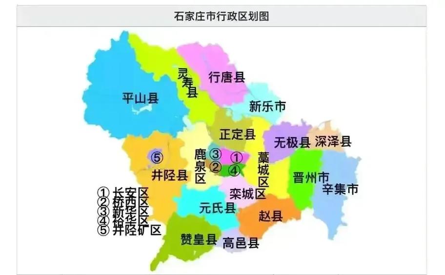 河北省行政区划图电子地图
