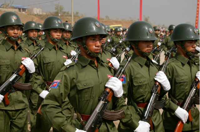 缅甸有多少个民族武装